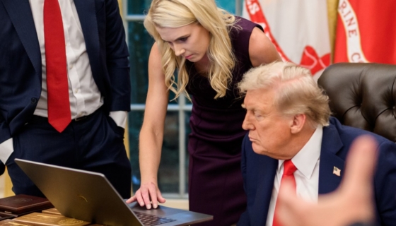Donald Trump ja Natalie Harp. Foto: Valge Maja / WIkimedia