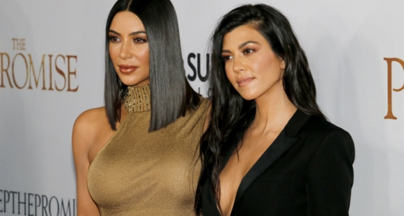 Kourtney Kardashian koos õe Kim Kardashianiga. Foto: Shutterstock